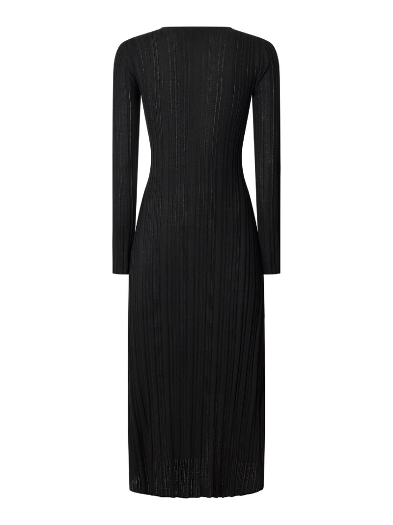 Sinned X About You Vestido De Punto 'Natasha' Pepe Jeans En Negro