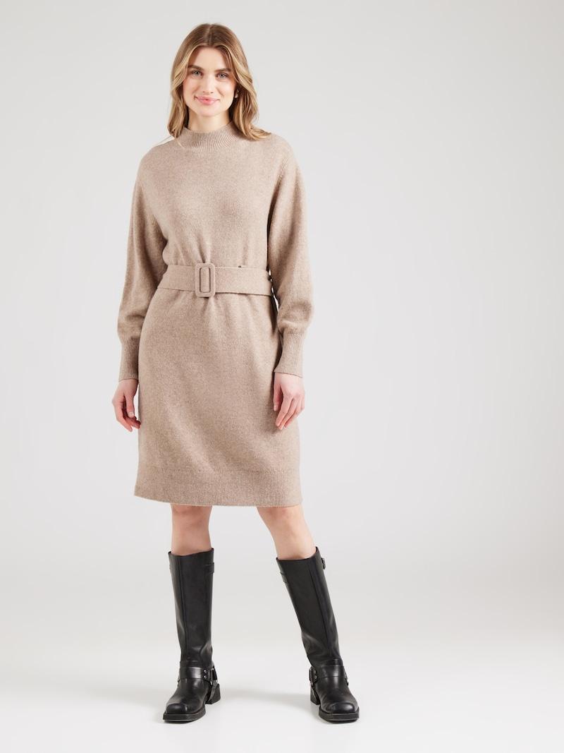 Sinned X About You Vestido De Punto & Other Stories En Beige