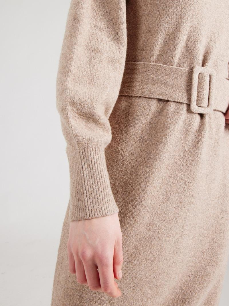 Sinned X About You Vestido De Punto & Other Stories En Beige