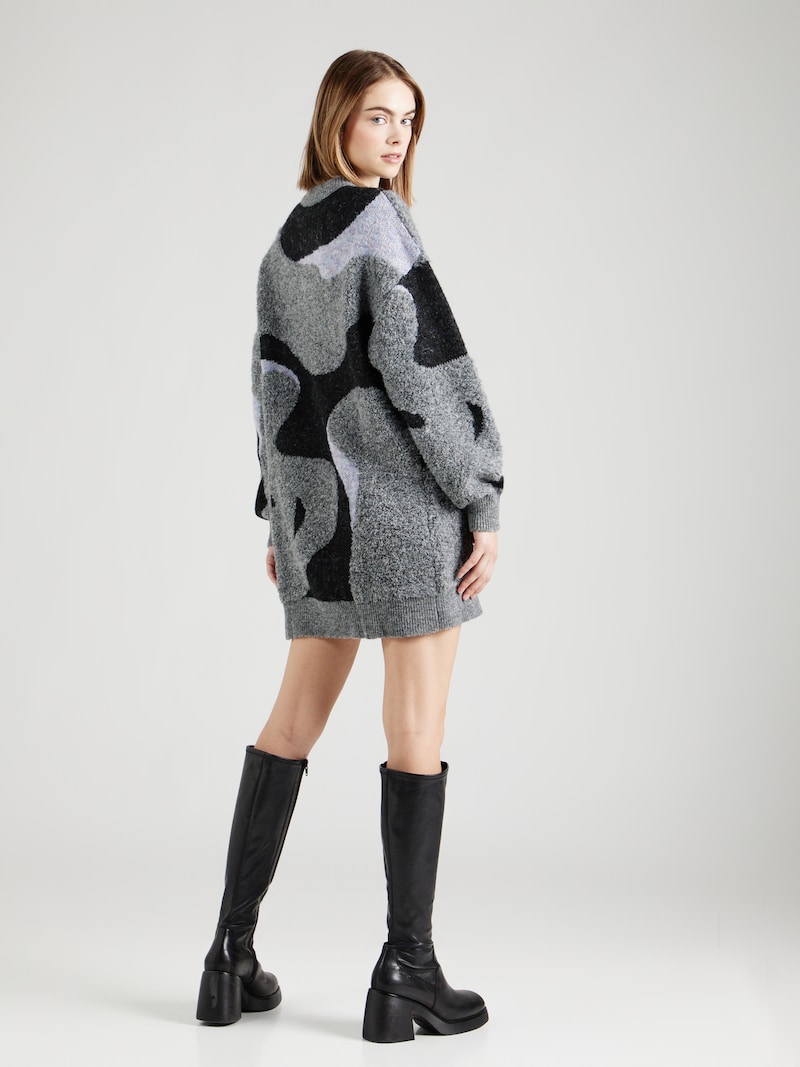 Sinned X About You Vestido De Punto 'S'mores' Florence By Mills Exclusive For ABOUT YOU En Gris Oscuro