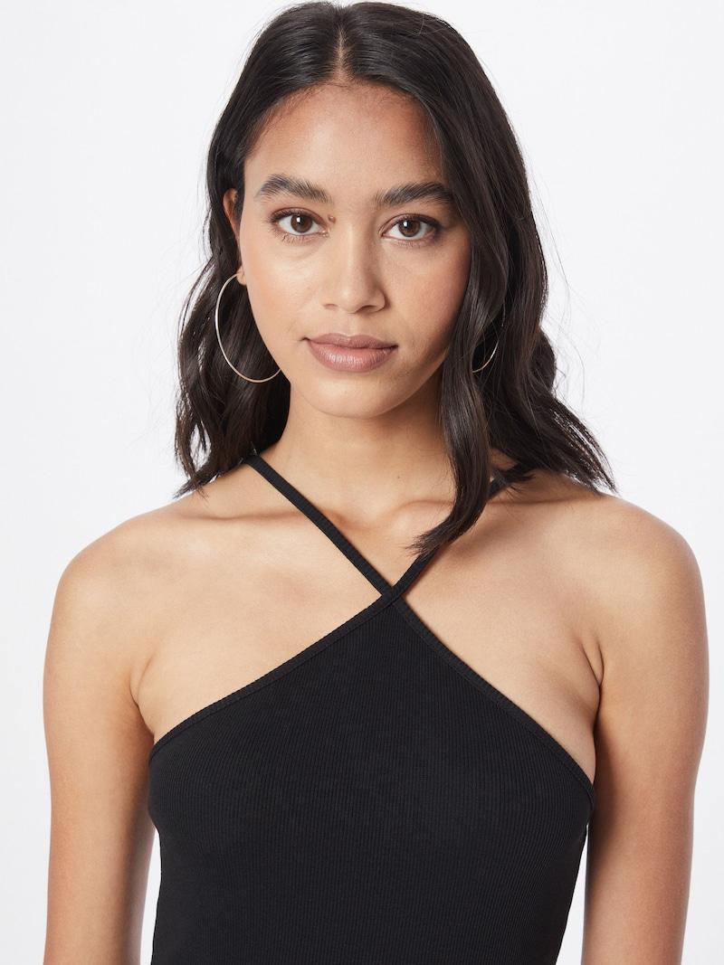 Sinned X About You Vestido De Tubo 'NESSA' ONLY En Negro