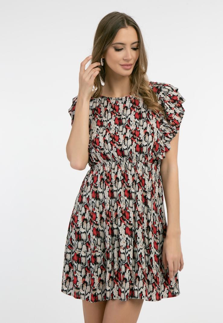 Sinned X About You Vestido De Verano Faina En Mezcla De Colores