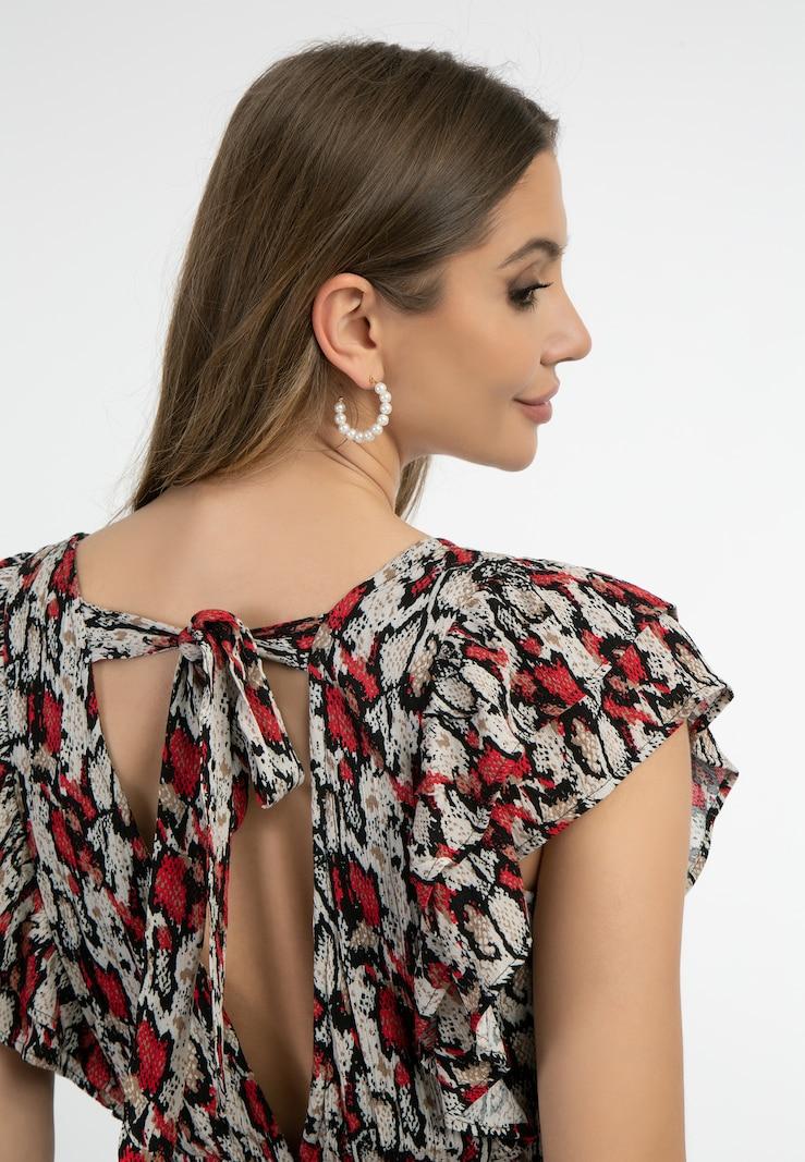 Sinned X About You Vestido De Verano Faina En Mezcla De Colores