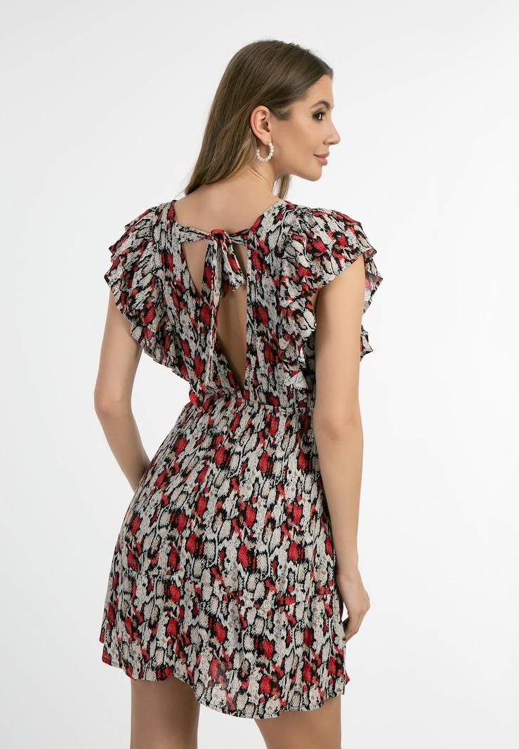 Sinned X About You Vestido De Verano Faina En Mezcla De Colores