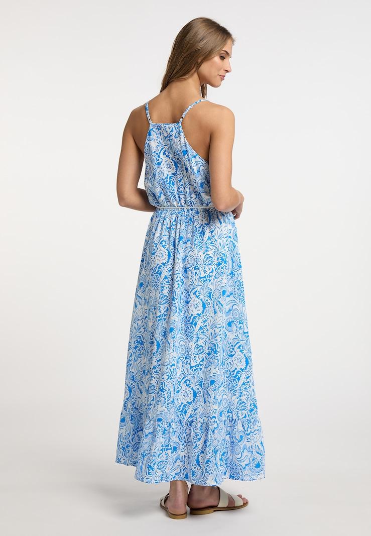 Sinned X About You Vestido De Verano IZIA En Azul Claro