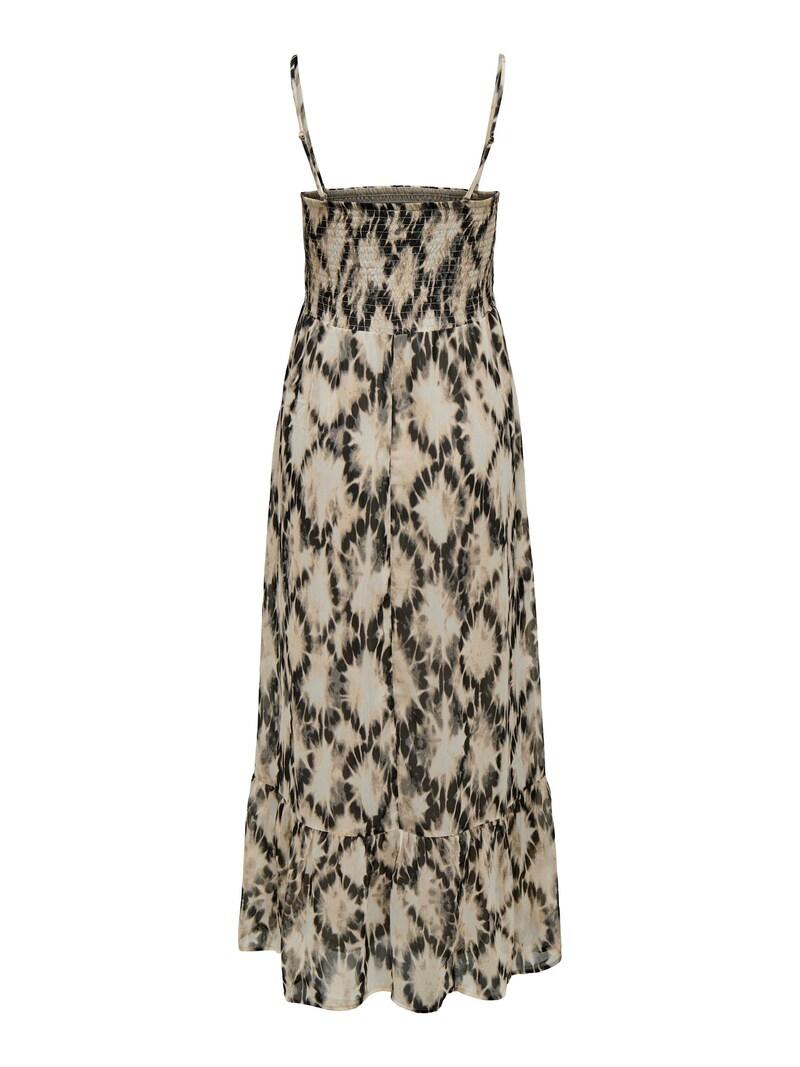 Sinned X About You Vestido De Verano 'ONLElena' ONLY En Kitt Negro