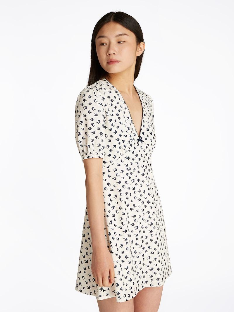 Sinned X About You Vestido De Verano Tommy Jeans En Blanco