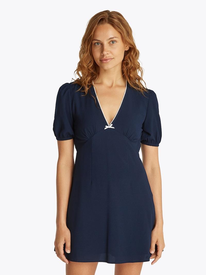 Sinned X About You Vestido De Verano Tommy Jeans En Navy