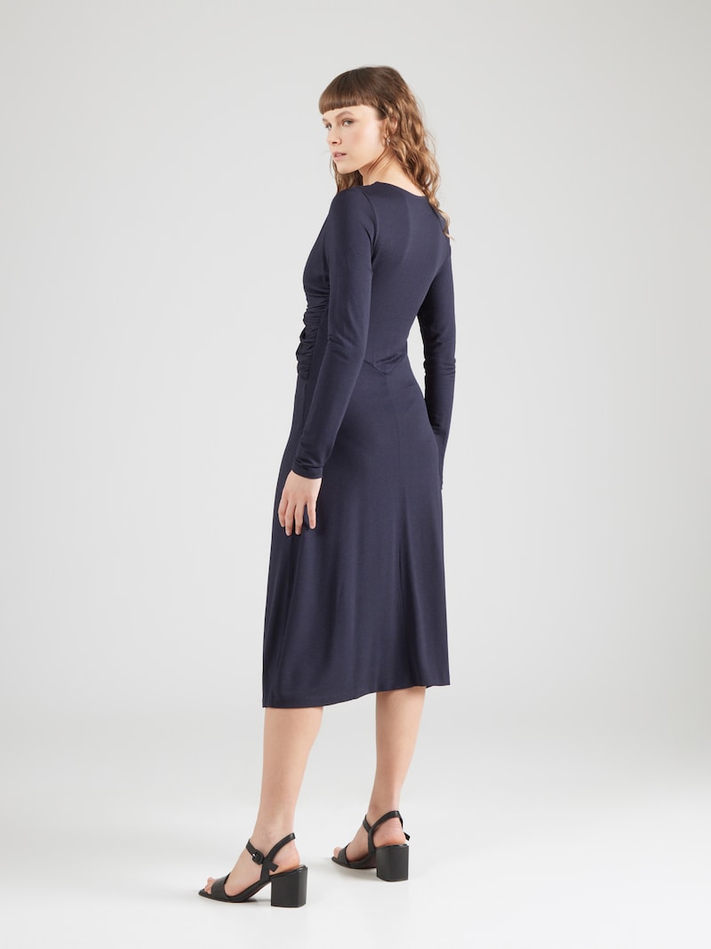 Sinned X About You Vestido 'Eulo' BOSS En Azul Oscuro