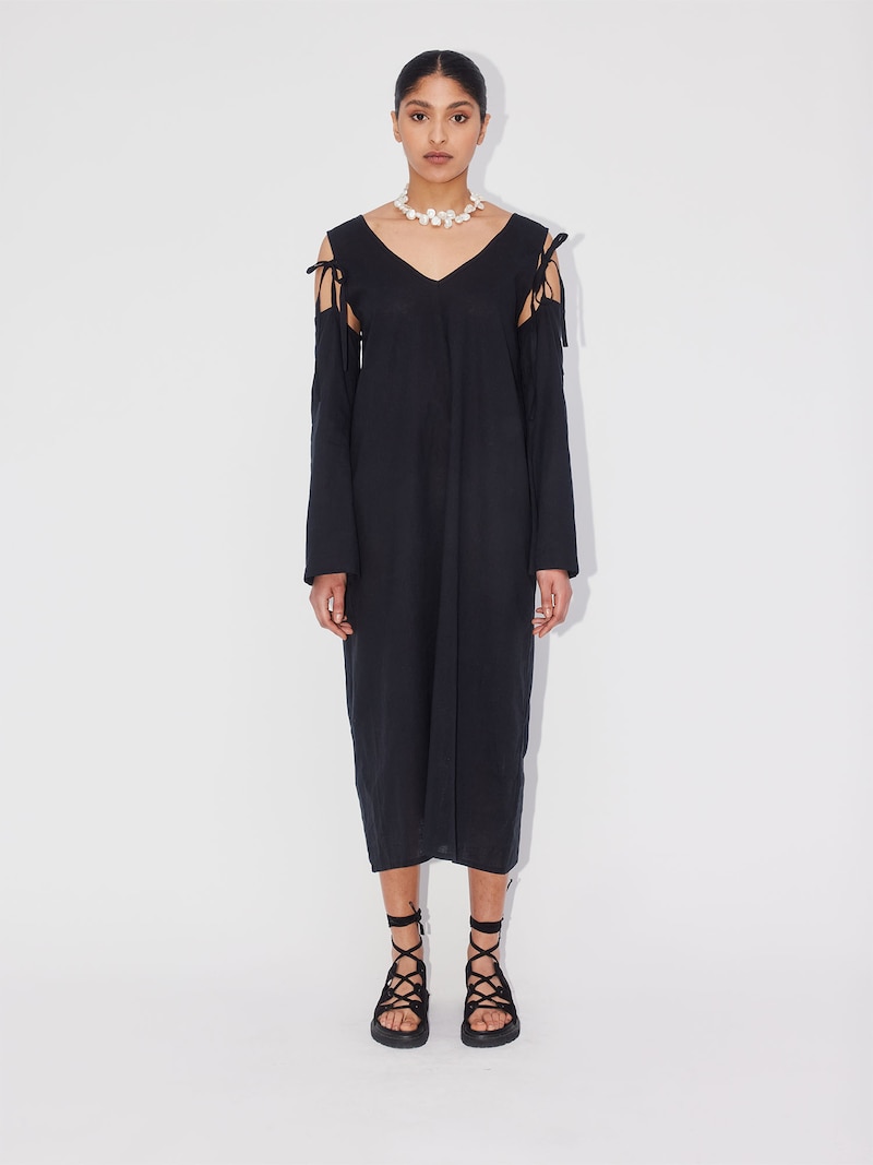 Sinned X About You Vestido 'Holiday' ABOUT YOU REBIRTH STUDIOS En Negro