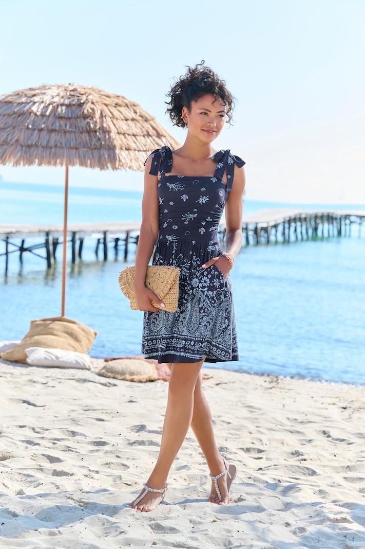 Sinned X About You Vestido LASCANA En Azul Azul Claro