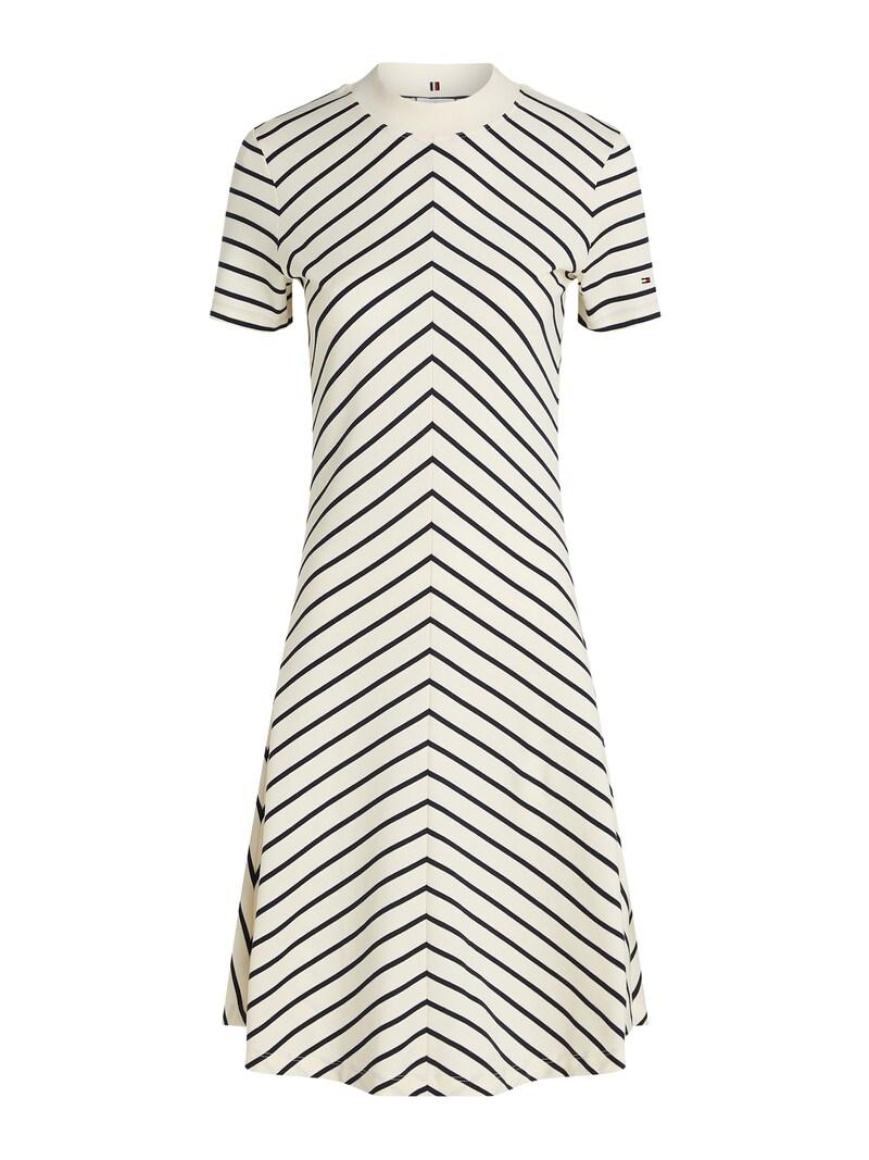 sinned x about you Vestido TOMMY HILFIGER en Blanco