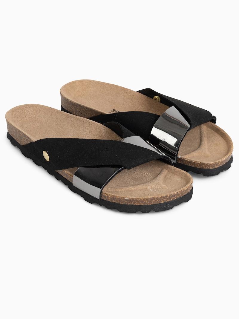 Sinned X About You Zapatillas De Casa 'Figari' Bayton En Negro