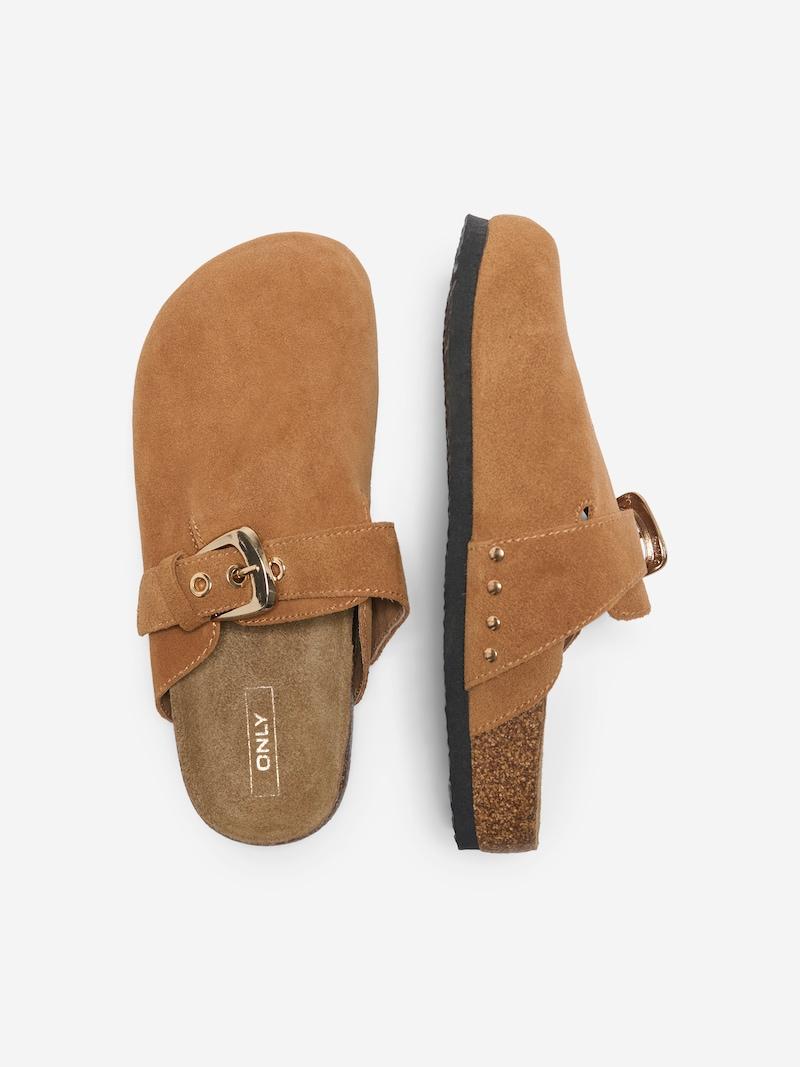 Sinned X About You Zapatillas De Casa 'ONLHUSTON' ONLY En Cognac