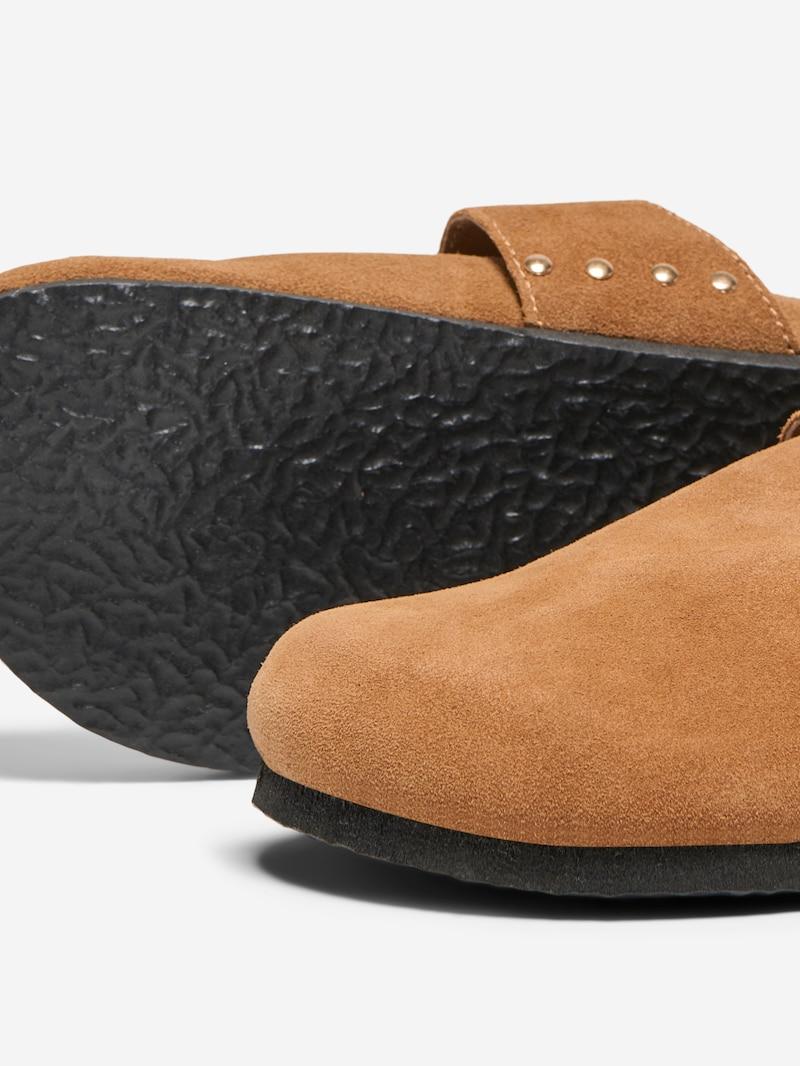 Sinned X About You Zapatillas De Casa 'ONLHUSTON' ONLY En Cognac