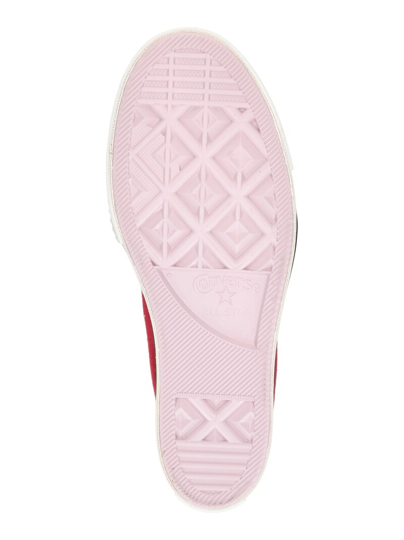 Sinned X About You Zapatillas Deportivas Altas 'CHUCK TAYLOR ALL STAR WEDGE' CONVERSE En Rojo Oscuro