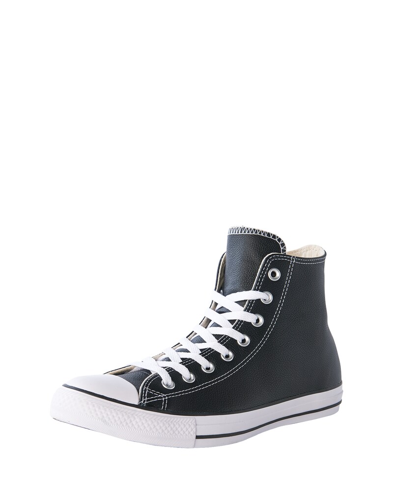 Sinned X About You Zapatillas Deportivas Altas 'CHUCK TAYLOR ALL STAR CLASSIC HI LEATHER' CONVERSE En Negro