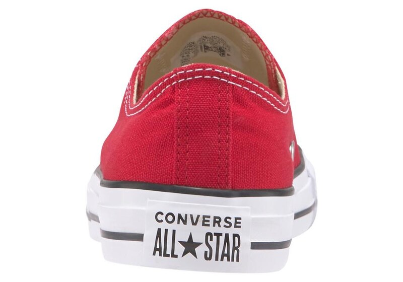 Sinned X About You Zapatillas Deportivas Bajas 'Chuck Taylor All Star Ox' CONVERSE En Rojo