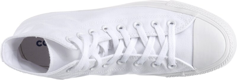 Sinned X About You Zapatillas Deportivas Bajas 'Chuck Taylor All Star Classic Hi' CONVERSE En Blanco