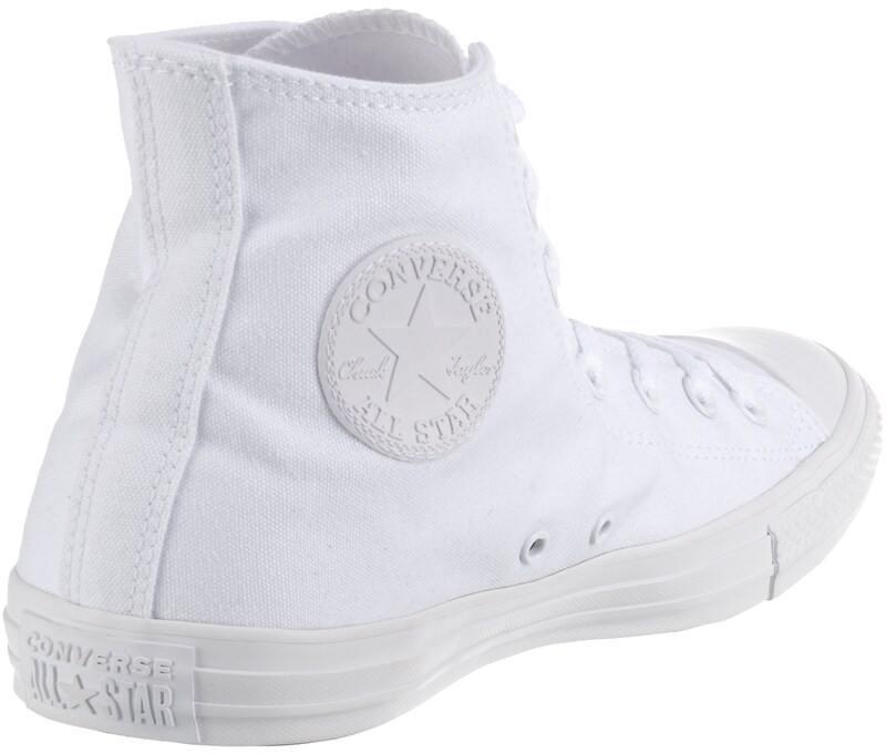 Sinned X About You Zapatillas Deportivas Bajas 'Chuck Taylor All Star Classic Hi' CONVERSE En Blanco