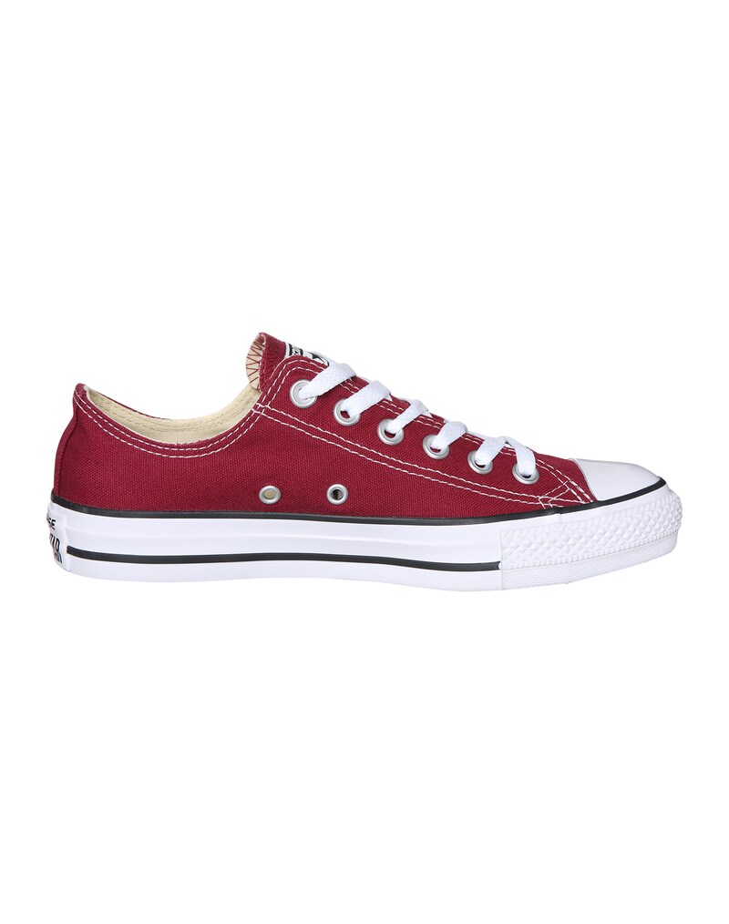 Sinned X About You Zapatillas Deportivas Bajas 'Chuck Taylor All Star Ox' CONVERSE En Rojo Carmesí