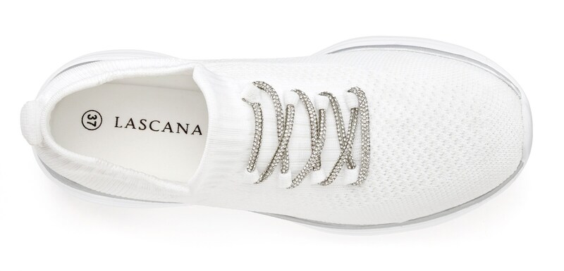 Sinned X About You Zapatillas Deportivas Bajas LASCANA En Blanco