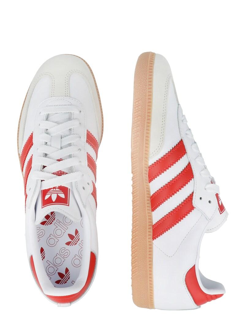 Sinned X About You Zapatillas Deportivas Bajas 'Samba' ADIDAS ORIGINALS En Blanco