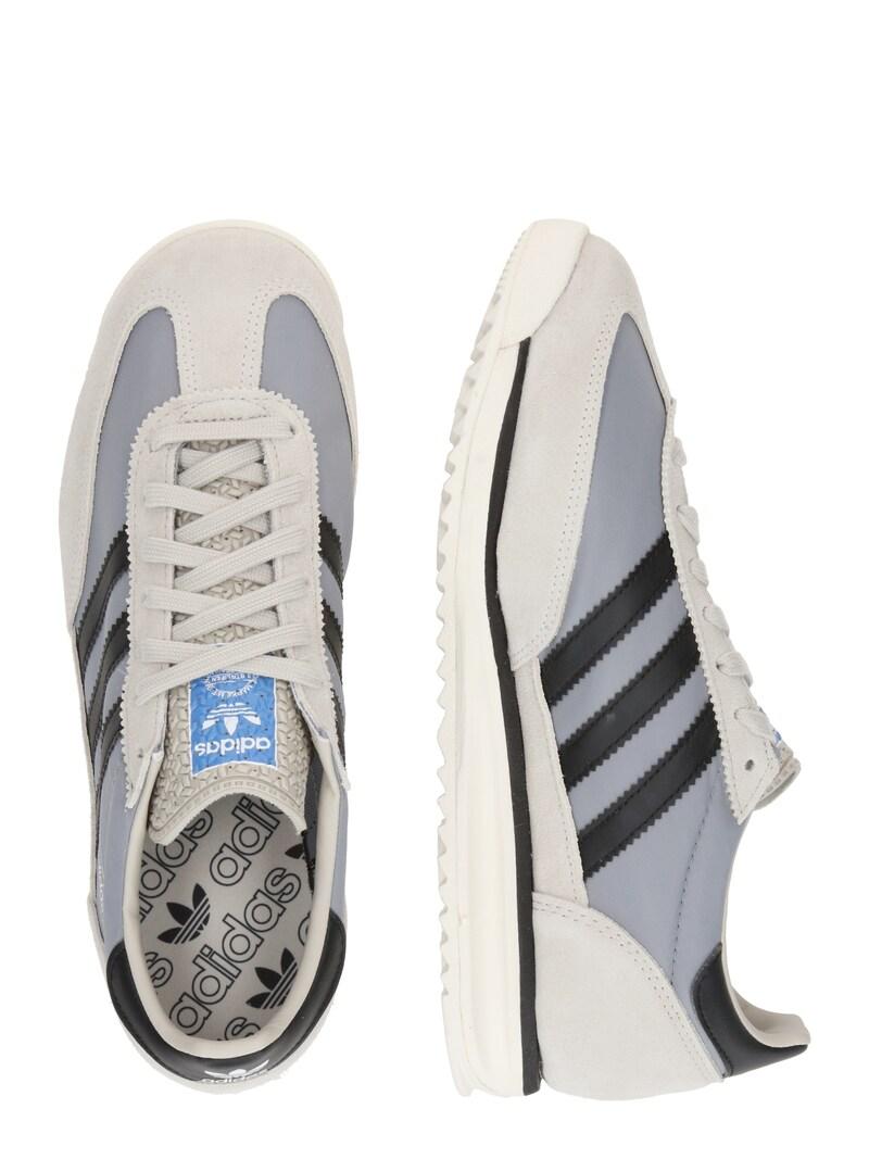 Sinned X About You Zapatillas Deportivas Bajas 'SL 72 RS' ADIDAS ORIGINALS En Blanco