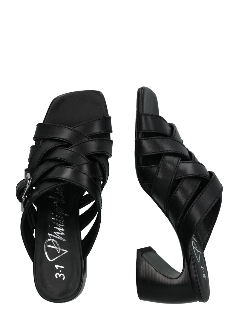 Sinned X About You Zapatos Abiertos 3.1 Phillip Lim En Negro