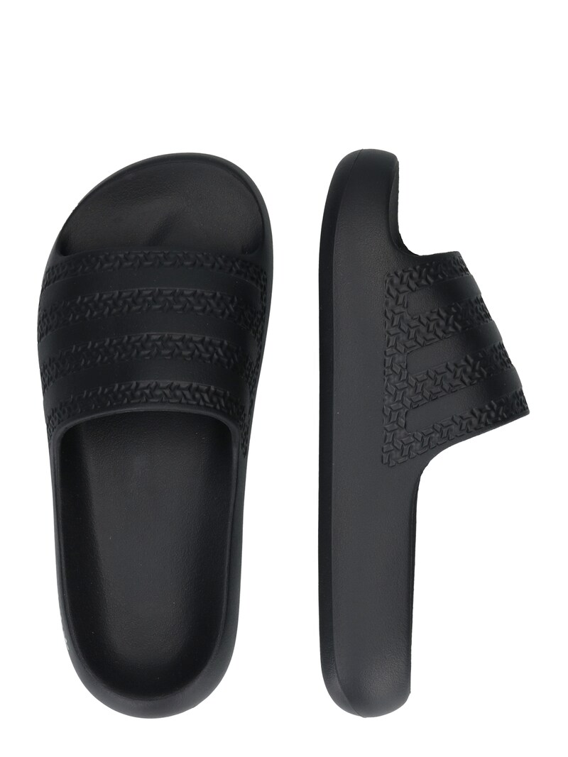 Sinned X About You Zapatos Abiertos 'Adilette Ayoon' ADIDAS ORIGINALS En Negro
