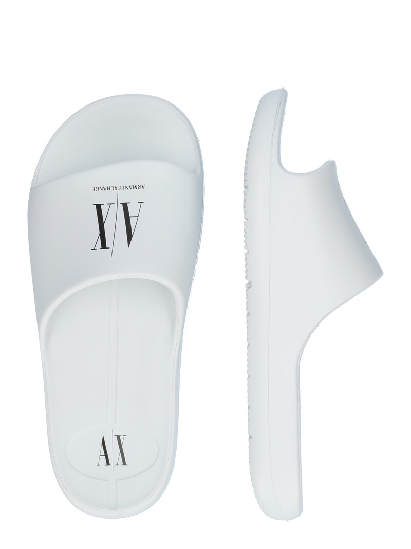 Sinned X About You Zapatos Abiertos ARMANI EXCHANGE En Blanco