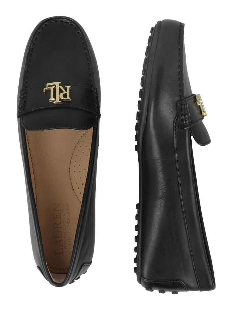 Sinned X About You Zapatos Abiertos 'BARNSBURY' Lauren Ralph Lauren En Negro