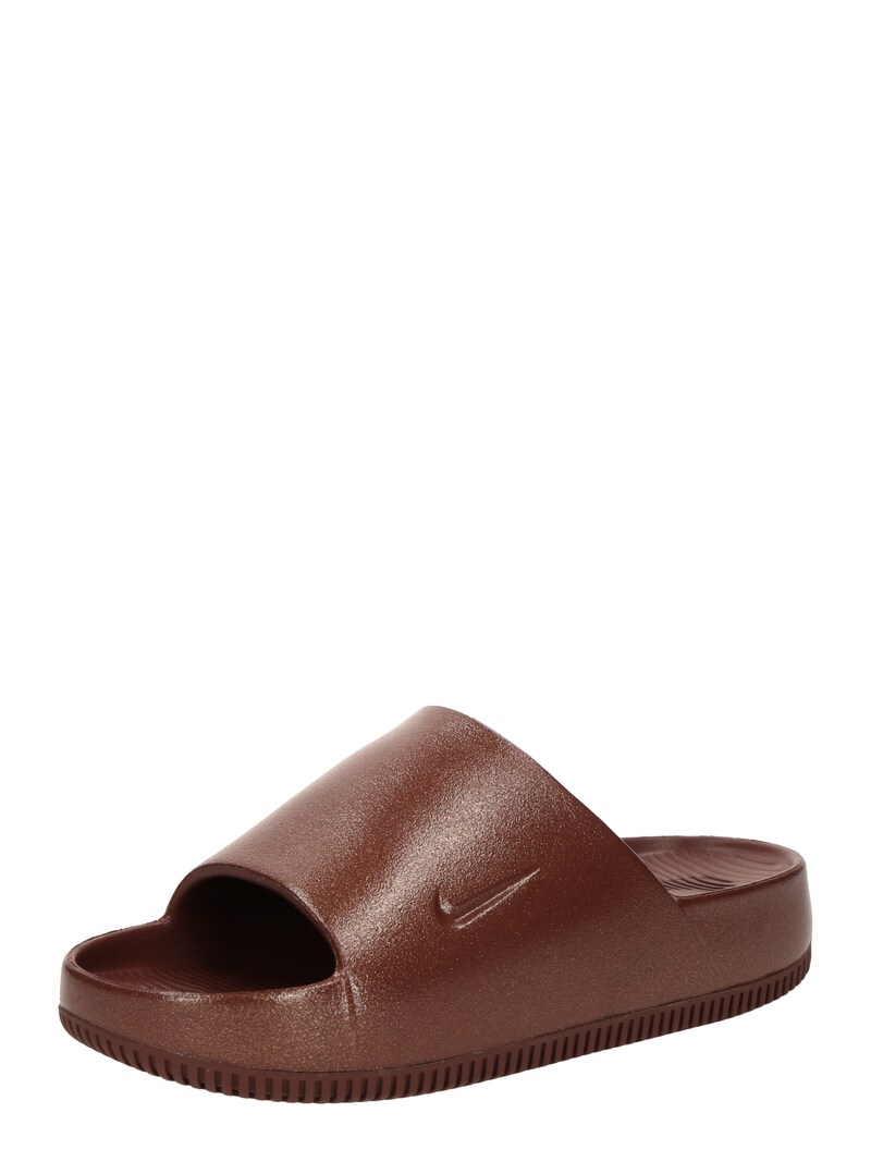 sinned x about you Zapatos abiertos 'CALM' Nike Sportswear en Marrón Rojizo