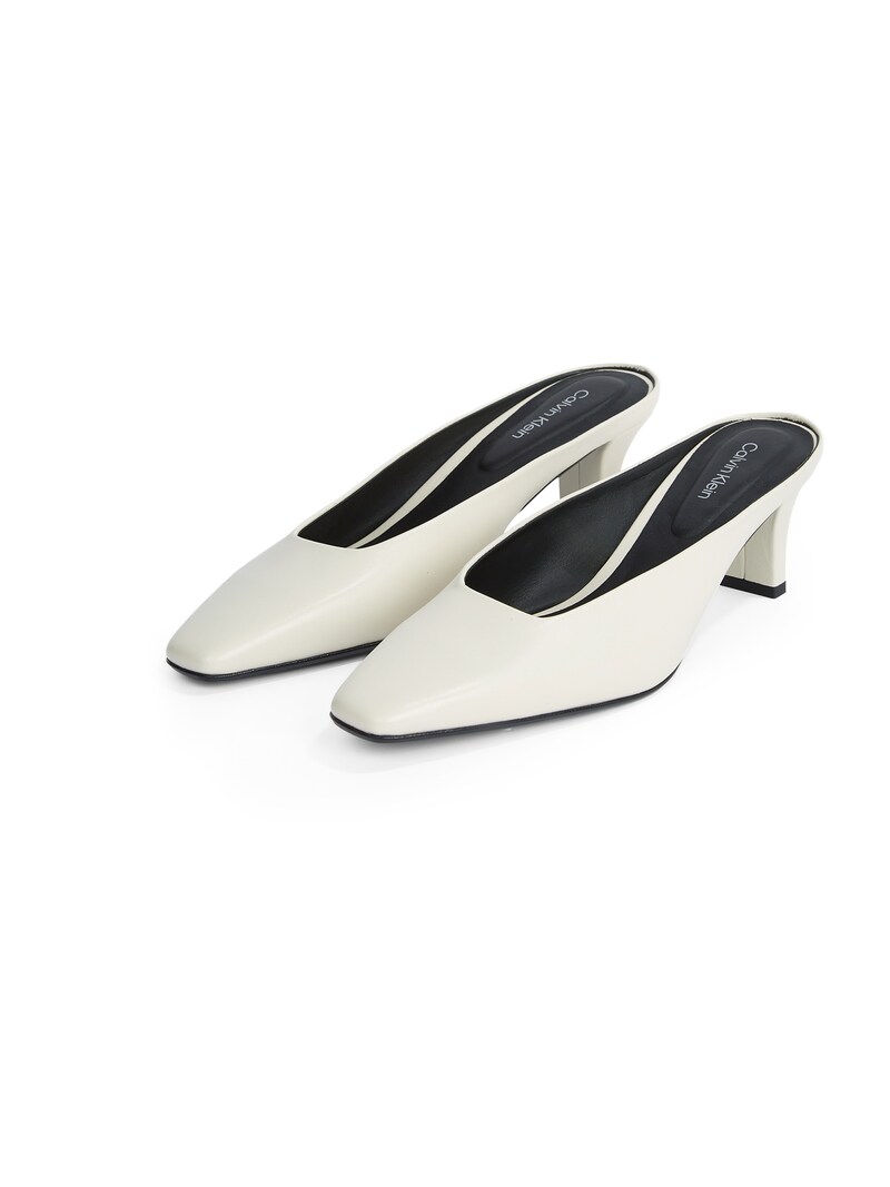 Sinned X About You Zapatos Abiertos Calvin Klein En Blanco