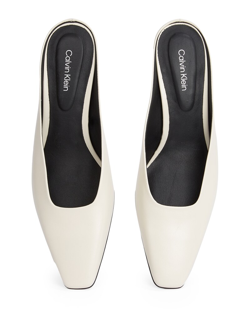 Sinned X About You Zapatos Abiertos Calvin Klein En Blanco