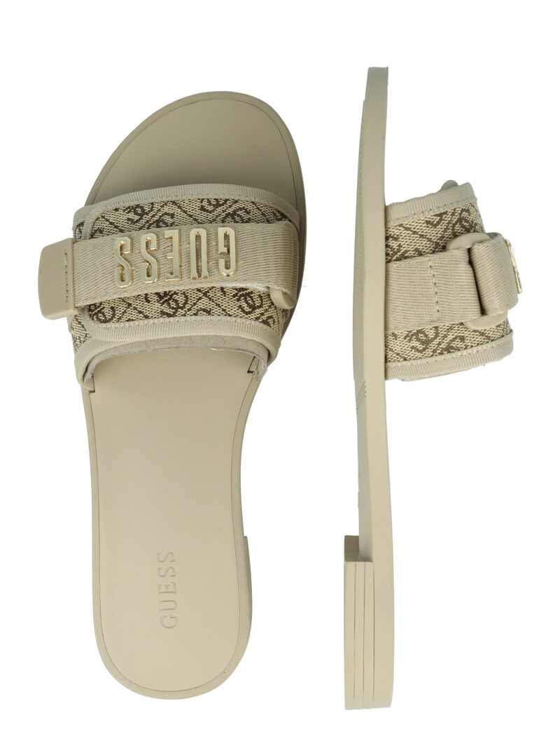 Sinned X About You Zapatos Abiertos 'ELYZE' GUESS En Beige Beige Oscuro