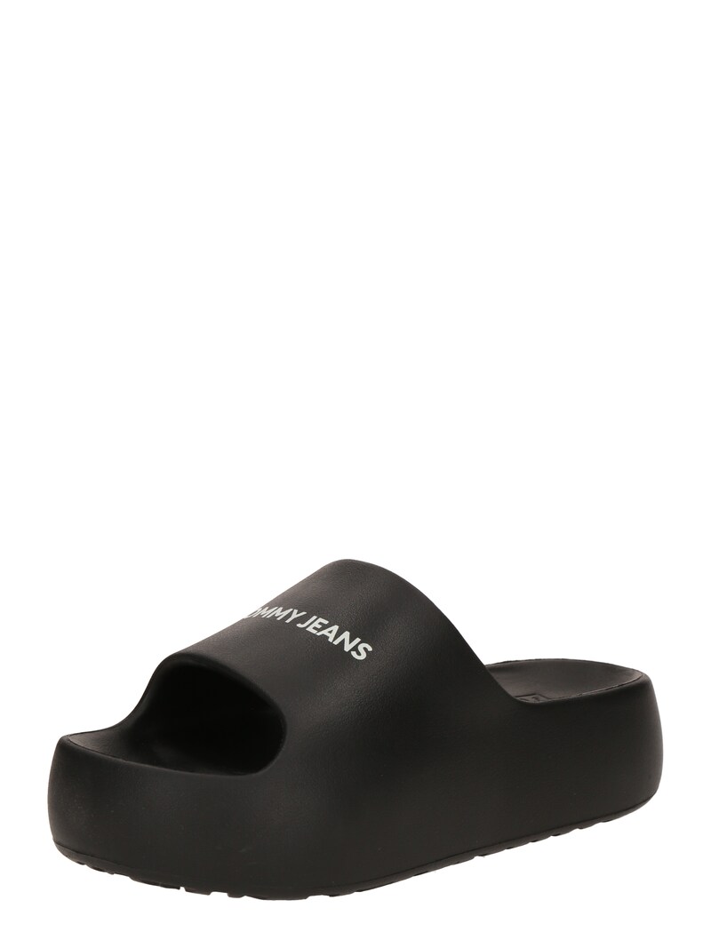 sinned x about you Zapatos abiertos 'ESS' Tommy Jeans en Negro