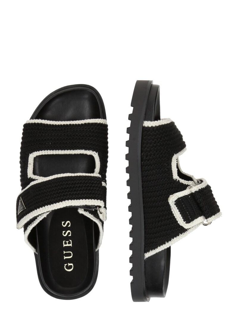 Sinned X About You Zapatos Abiertos 'FADENNA' GUESS En Negro