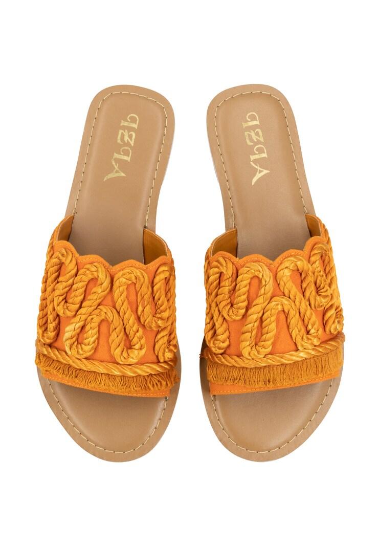 Sinned X About You Zapatos Abiertos IZIA En Naranja