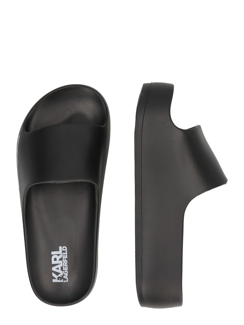 Sinned X About You Zapatos Abiertos 'KOBO' Karl Lagerfeld En Negro