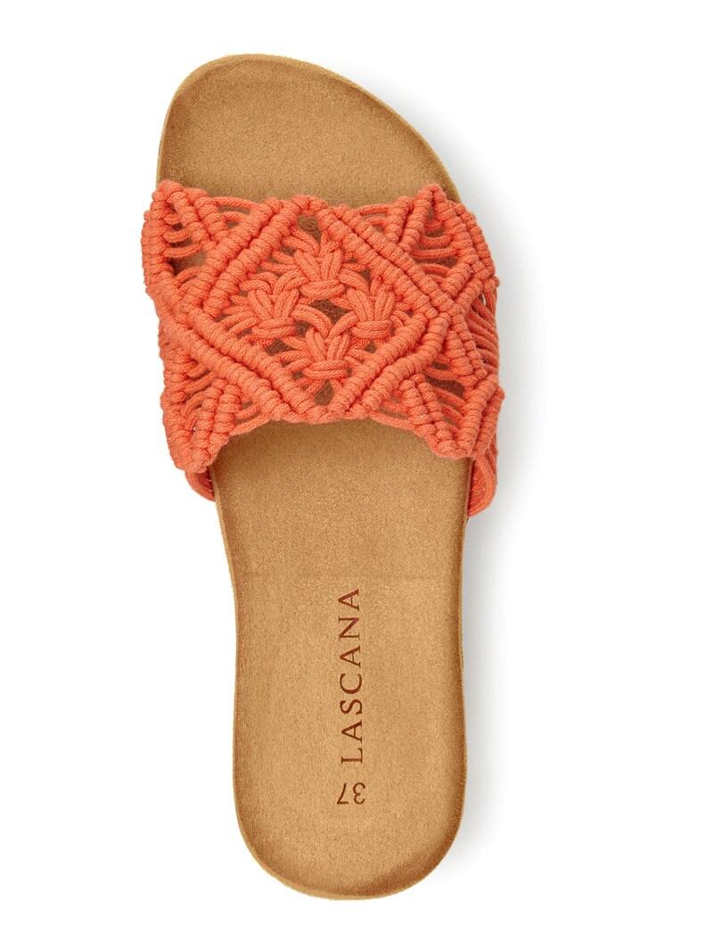 Sinned X About You Zapatos Abiertos LASCANA En Naranja