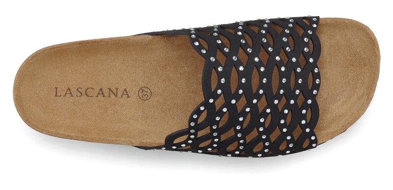 Sinned X About You Zapatos Abiertos LASCANA En Negro