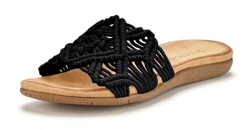 sinned x about you Zapatos abiertos LASCANA en Negro