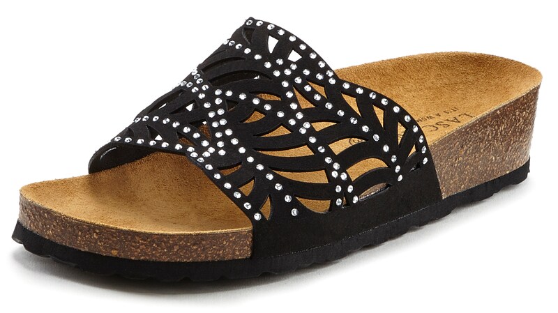 sinned x about you Zapatos abiertos LASCANA en Negro