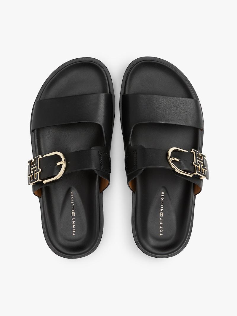 Sinned X About You Zapatos Abiertos TOMMY HILFIGER En Negro