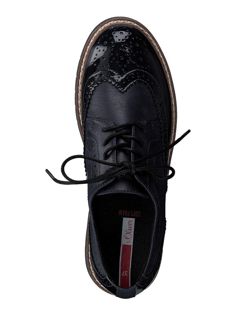 Sinned X About You Zapatos Con Cordón S.Oliver En Navy