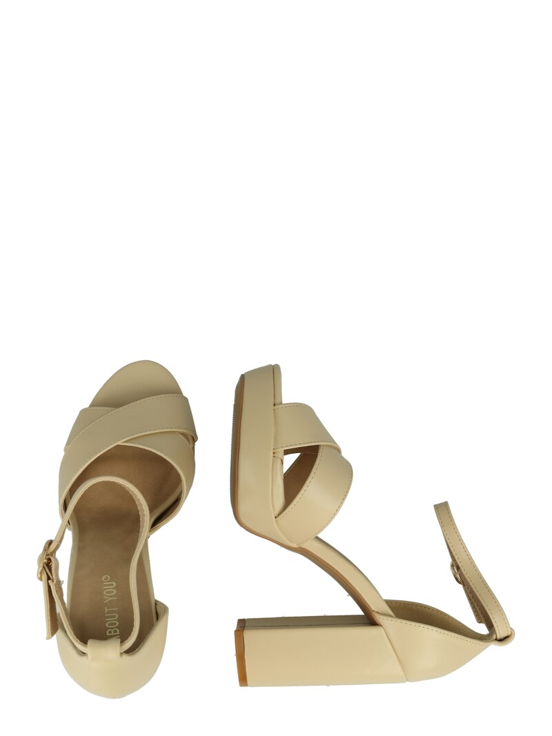 Sinned X About You Zapatos Con Plataforma 'Carina' ABOUT YOU En Beige