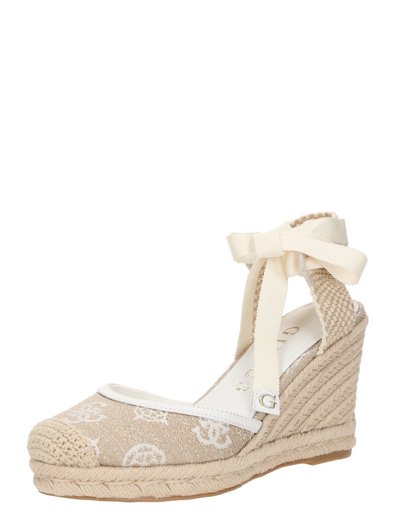sinned x about you Zapatos con plataforma 'CYRENA' GUESS en Beige
