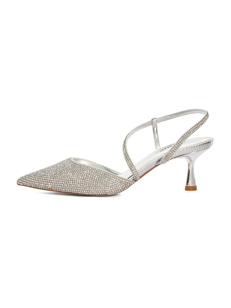 sinned x about you Zapatos destalonado Dune LONDON en Plata