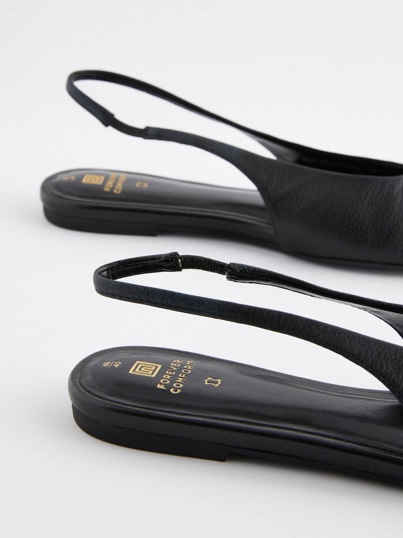 Sinned X About You Zapatos Destalonado 'Forever Comfort' Next En Negro